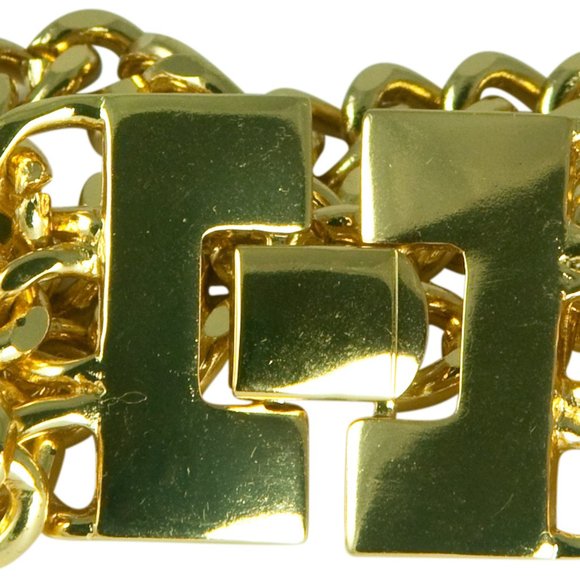 3 STRAND GOLD CHAIN LINK CLIP BRACELET, LOVE THIS BRACELET!!! - Picture 7 of 7